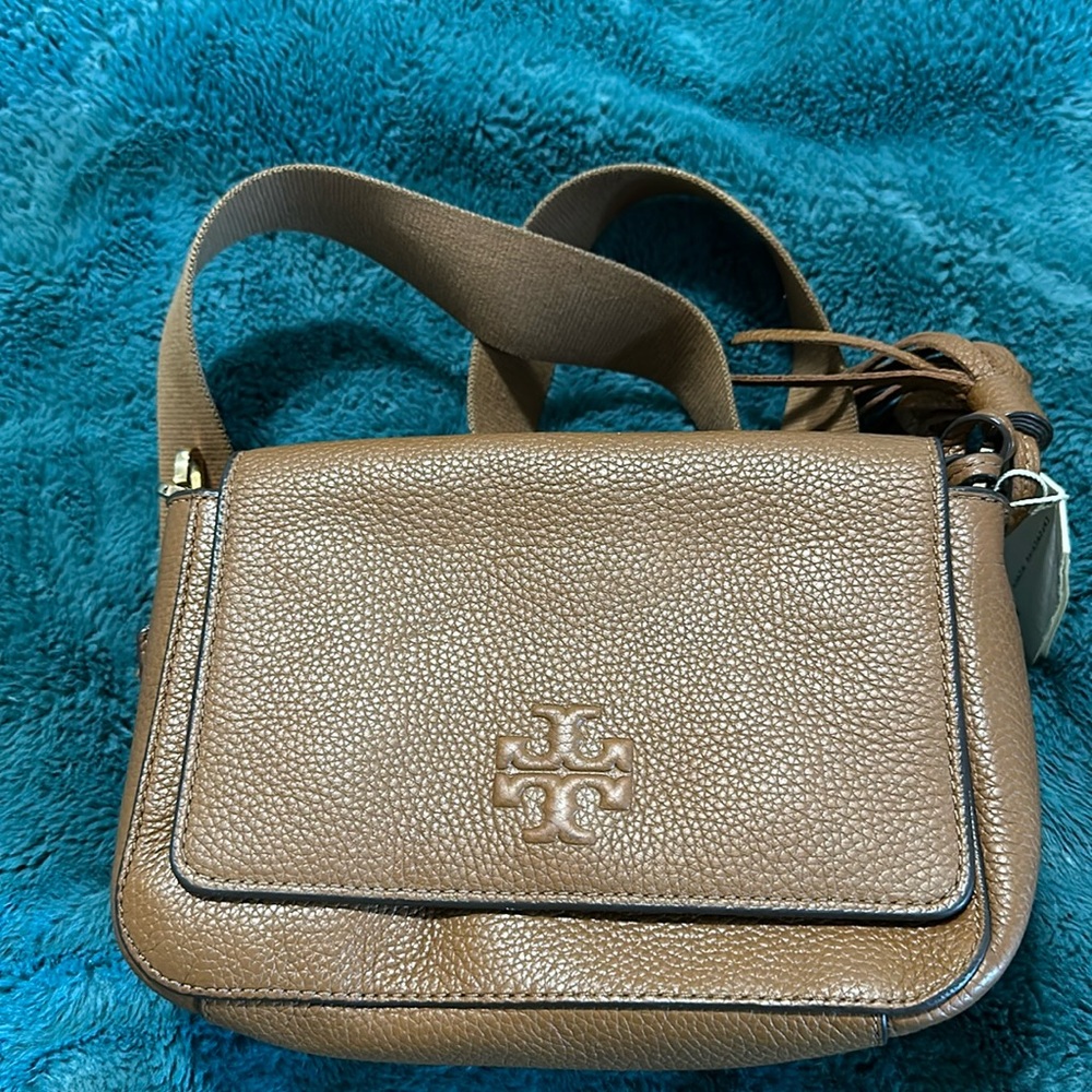 Tory Burch Thea Web Flap Crossbody